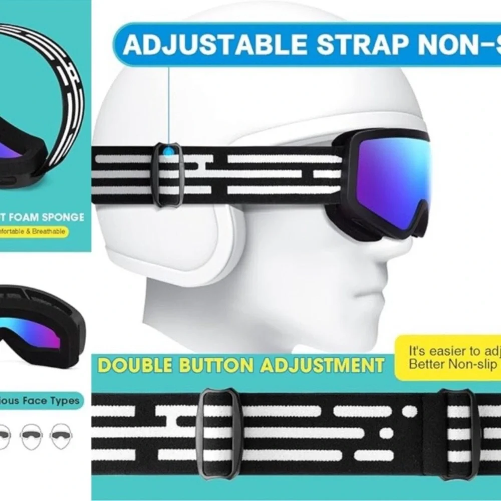 Kids Ski Goggles new